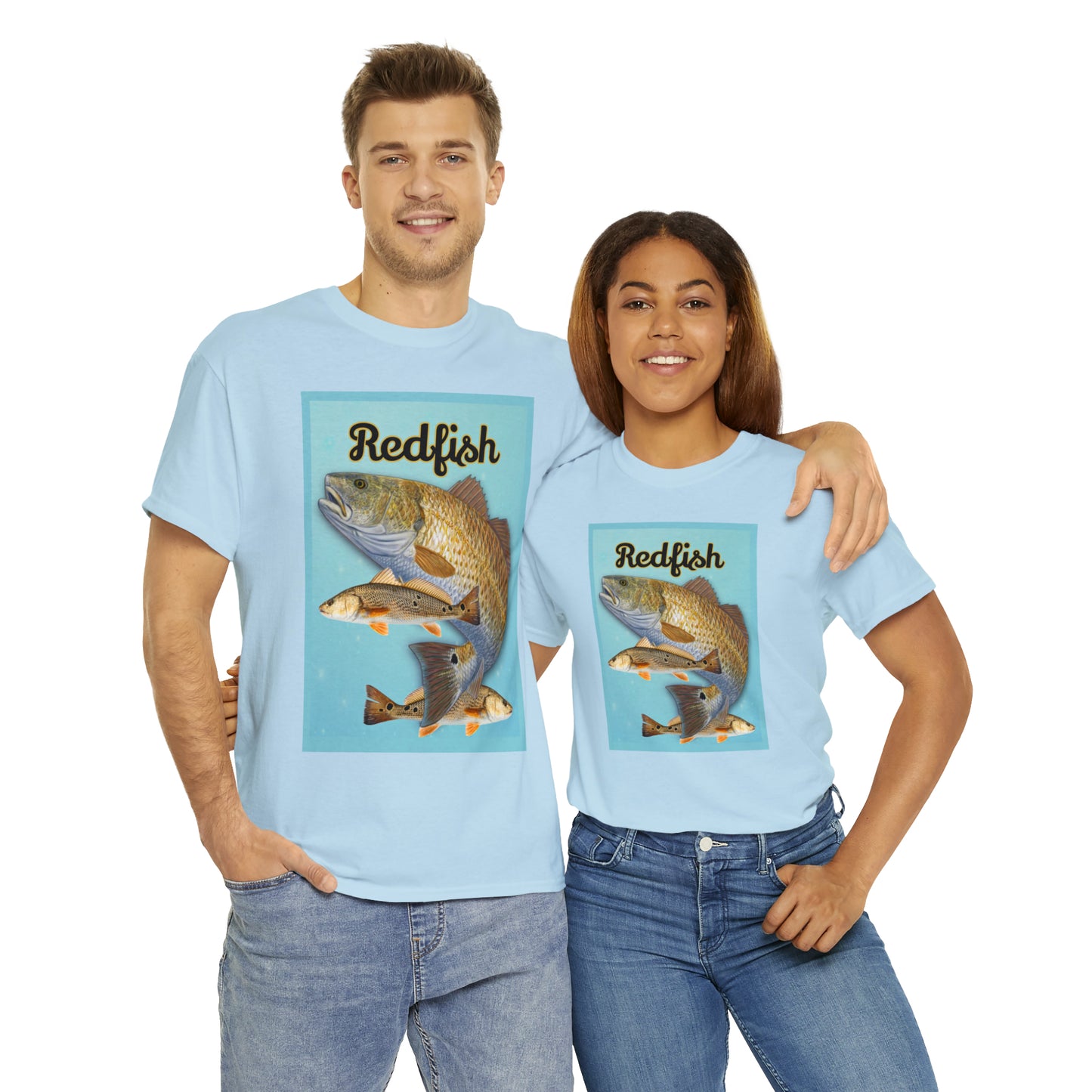 Redfish Unisex Heavy Cotton Tee