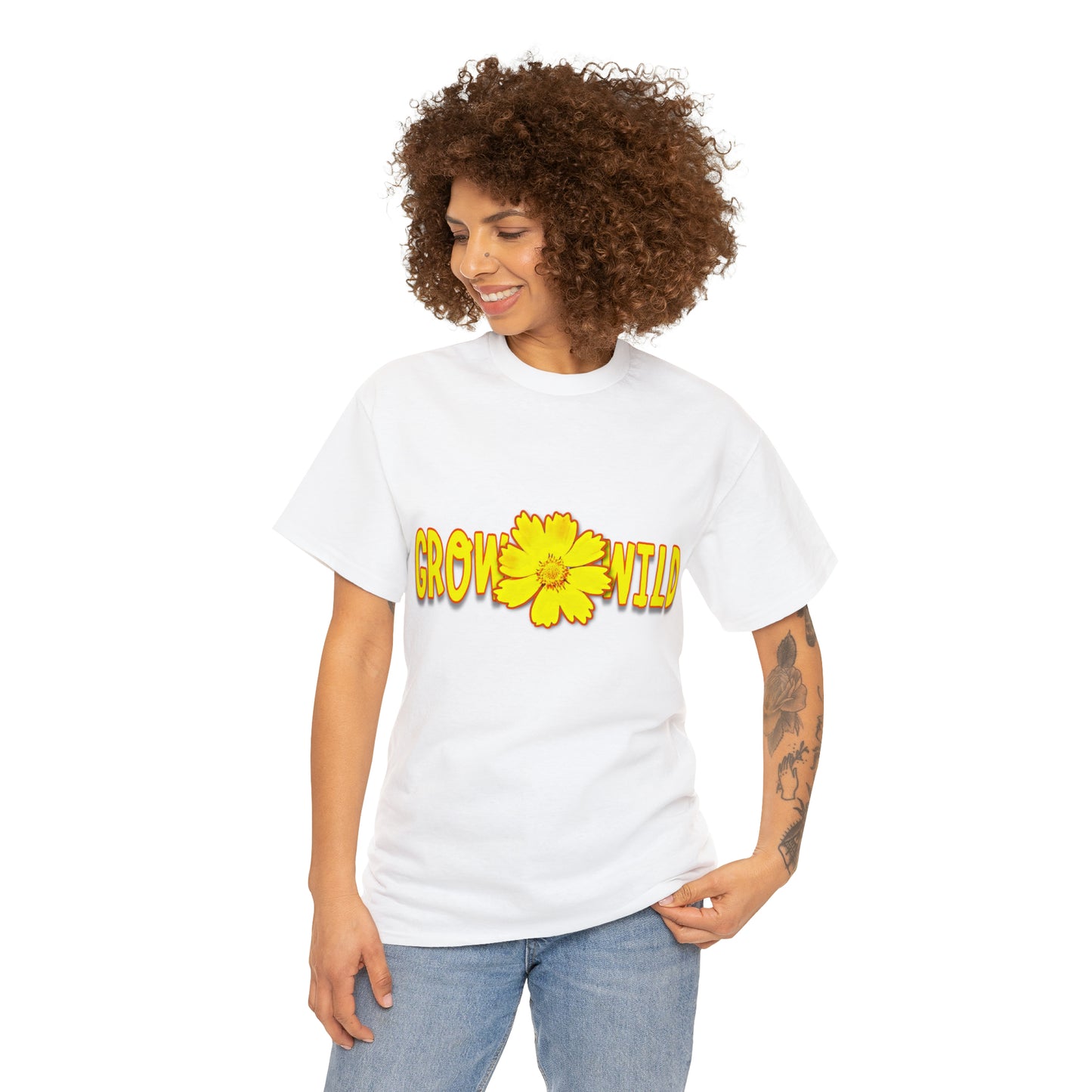 Grow Wild Unisex Heavy Cotton Tee