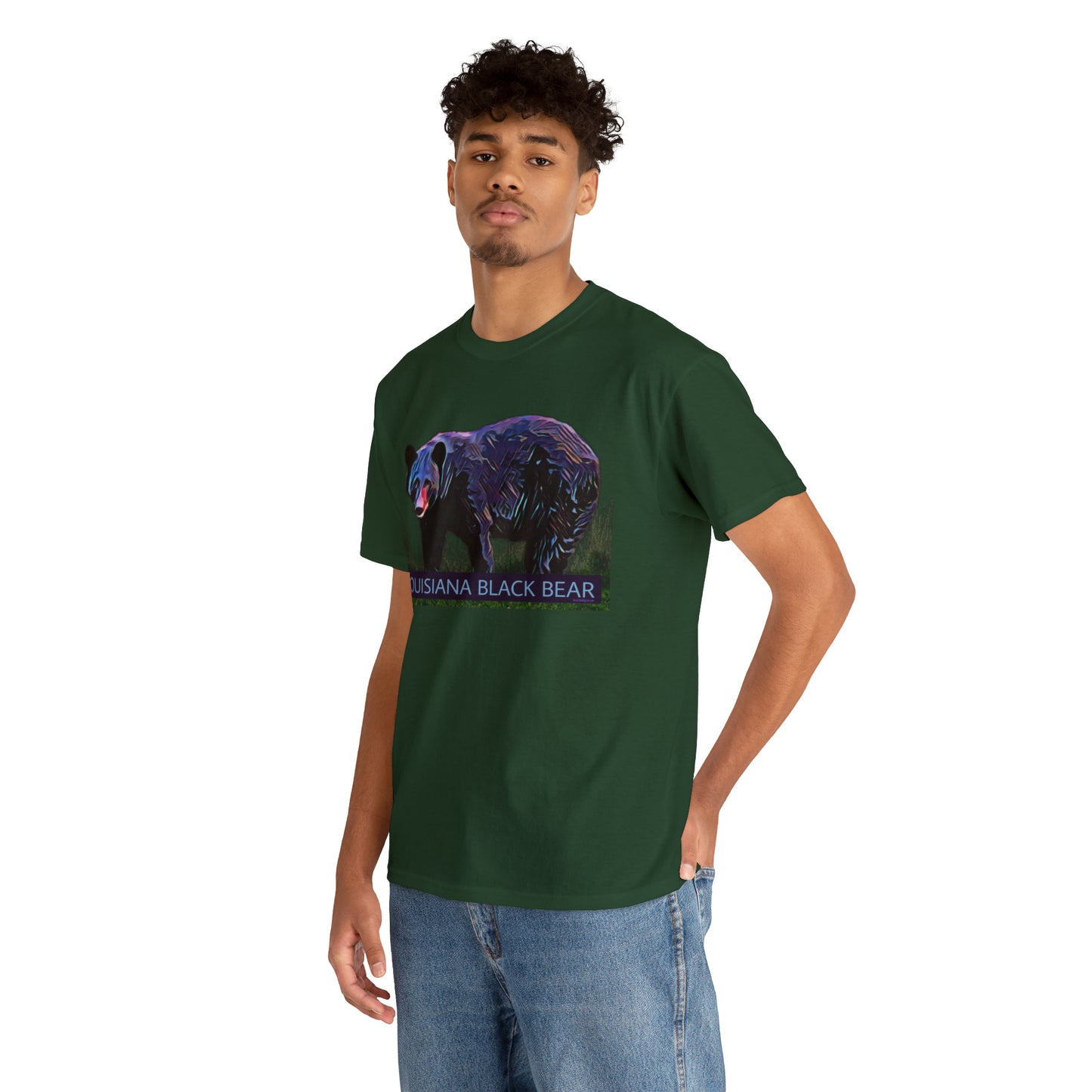 Louisiana Black Bear Unisex Heavy Cotton Tee