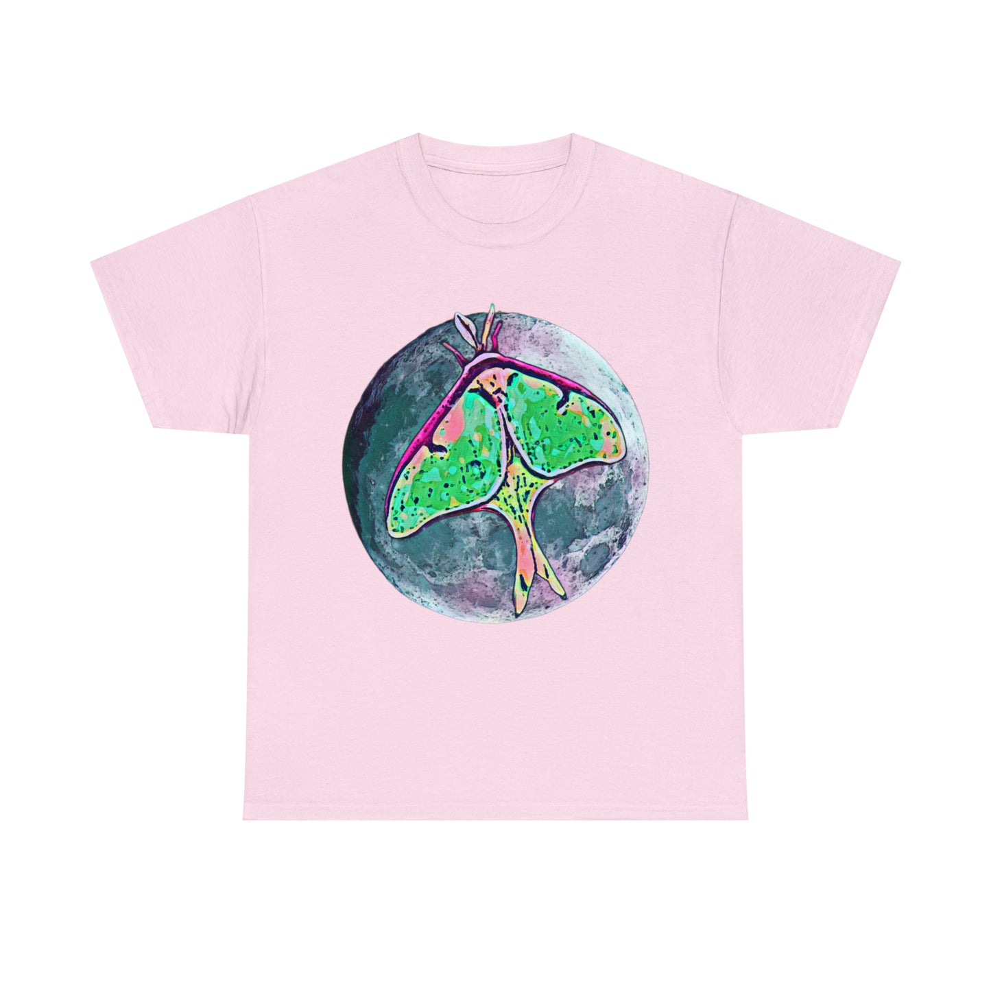 Luna Moth Unisex Heavy Cotton Tee