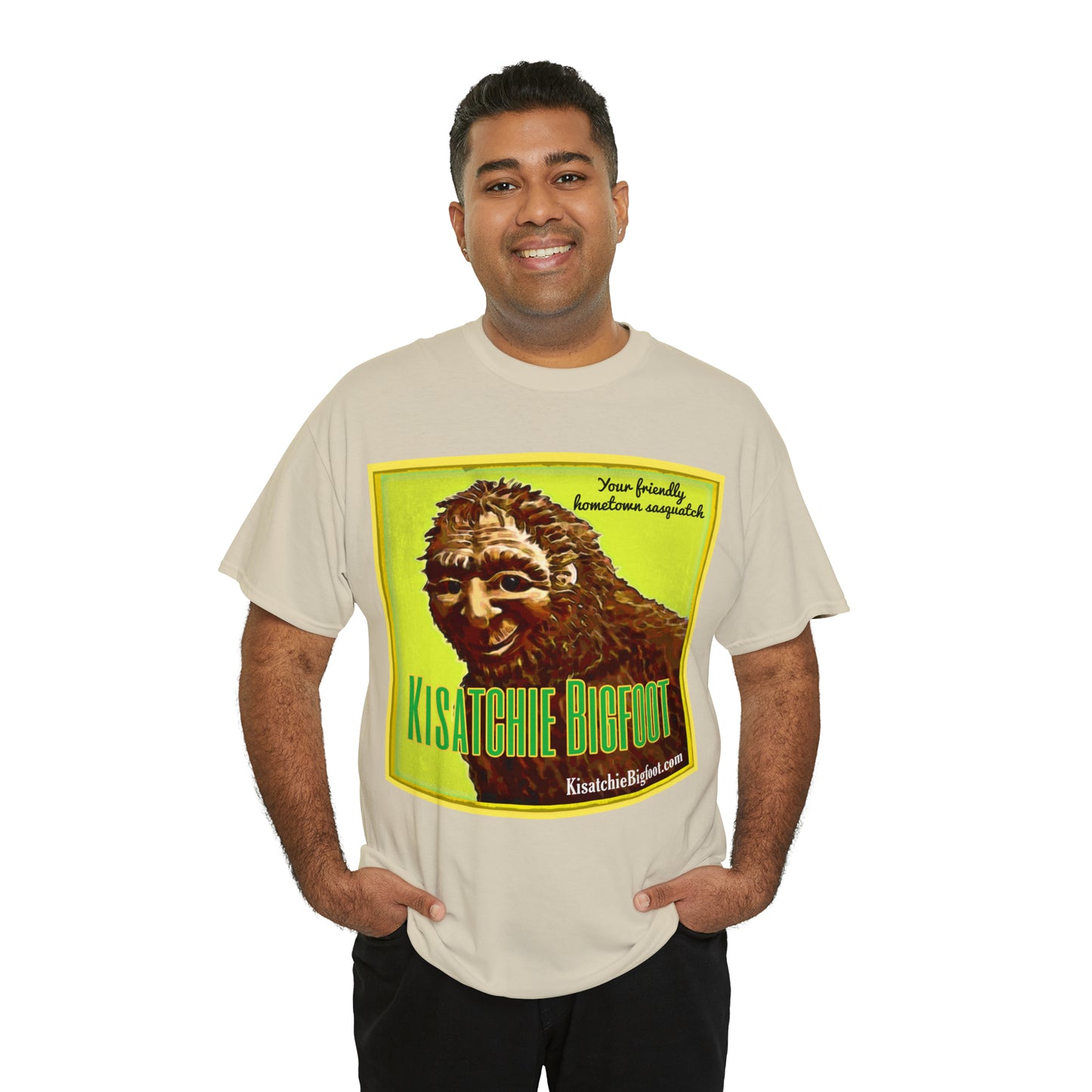 Kisatchie Bigfoot Unisex Heavy Cotton Tee