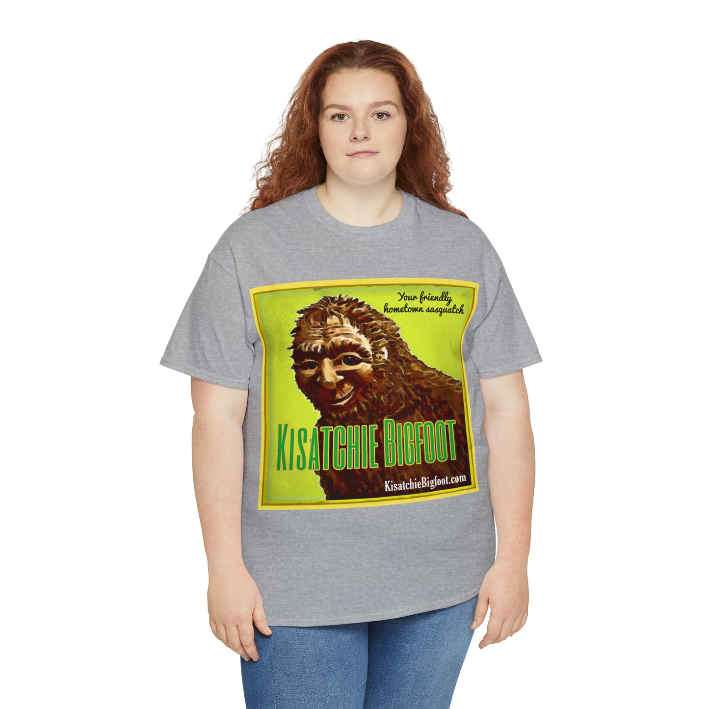 Kisatchie Bigfoot Unisex Heavy Cotton Tee