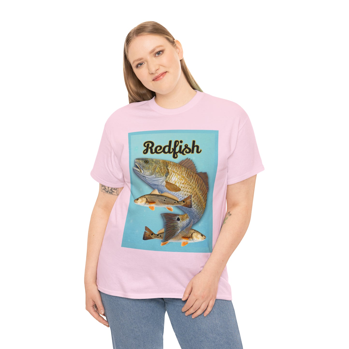 Redfish Unisex Heavy Cotton Tee