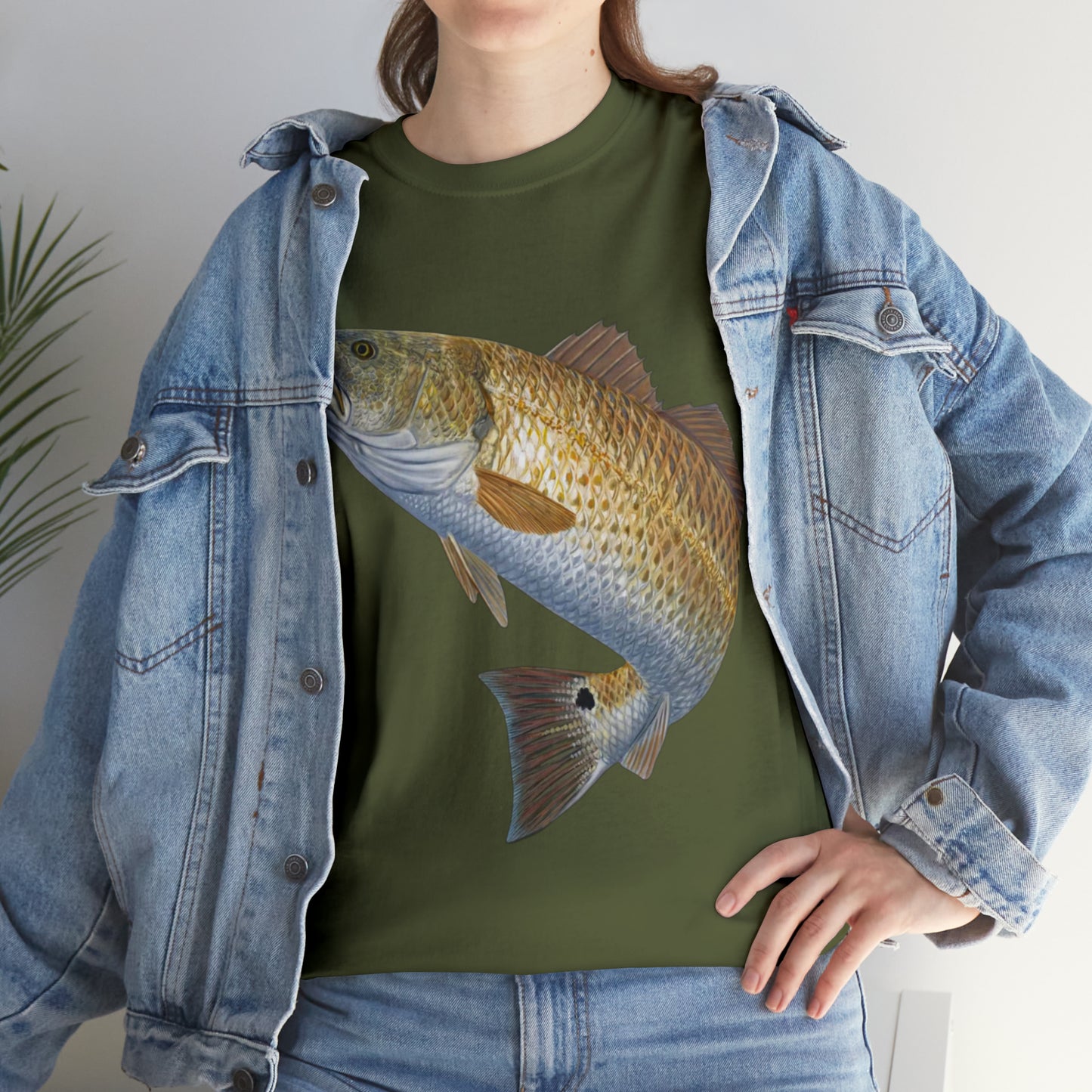 Redfish Unisex Heavy Cotton Tee