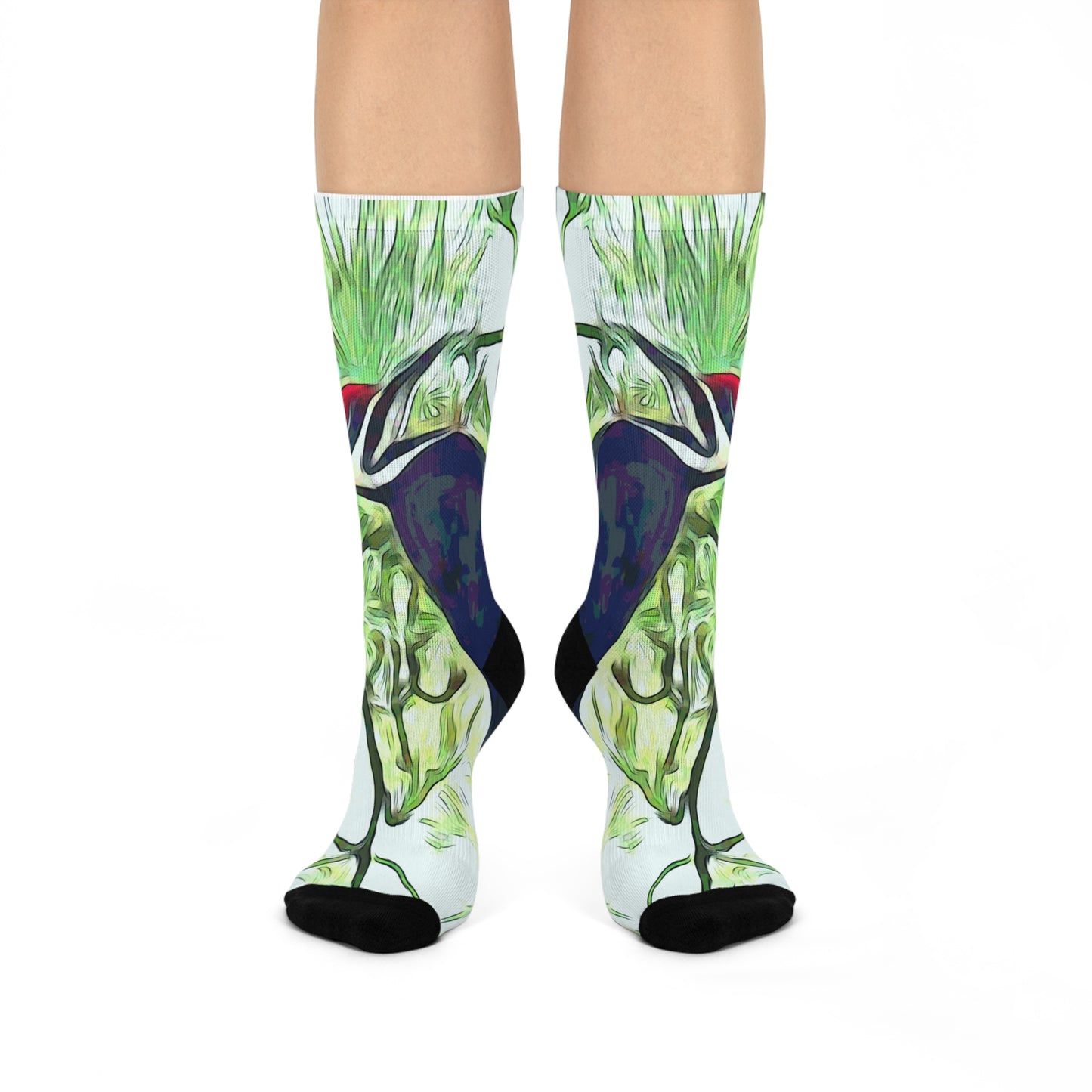 Pileated Woodpecker Crew Socks