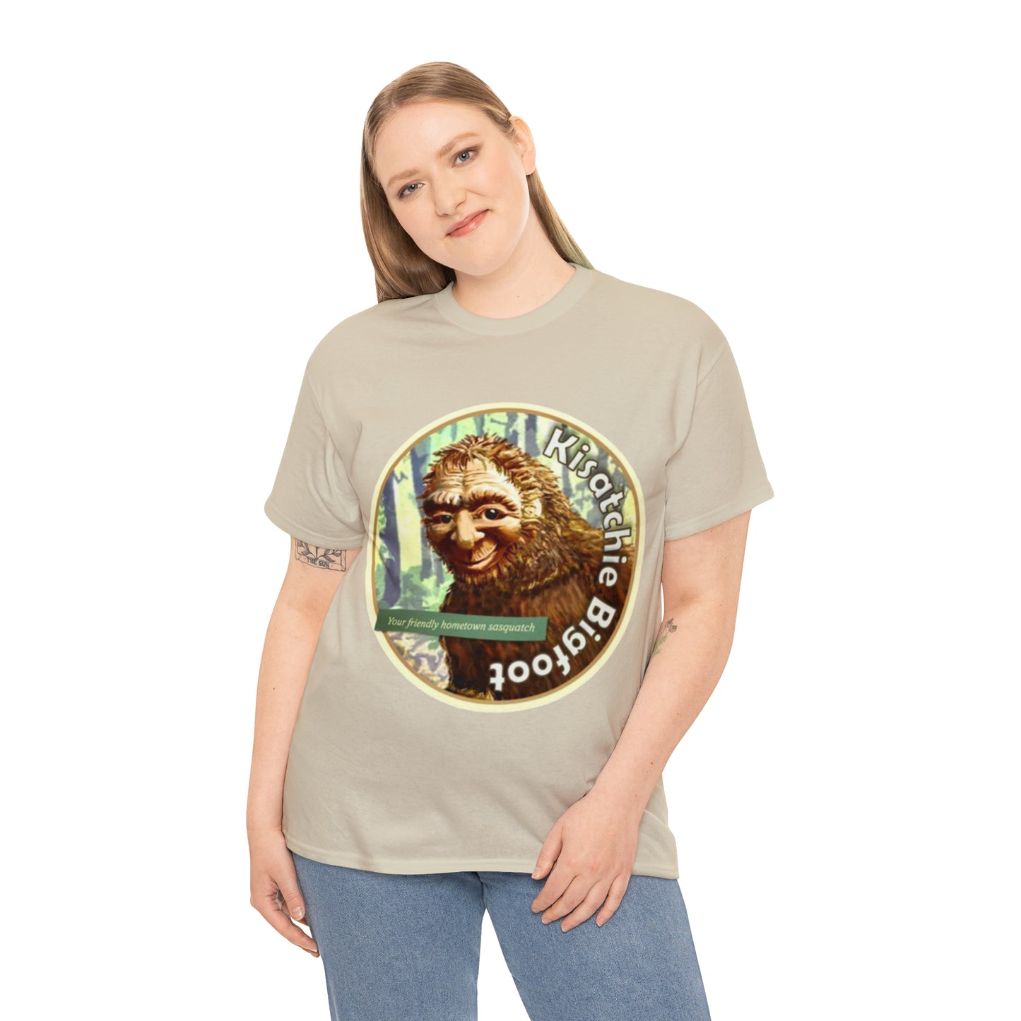 Kisatchie Bigfoot Unisex Heavy Cotton Tee