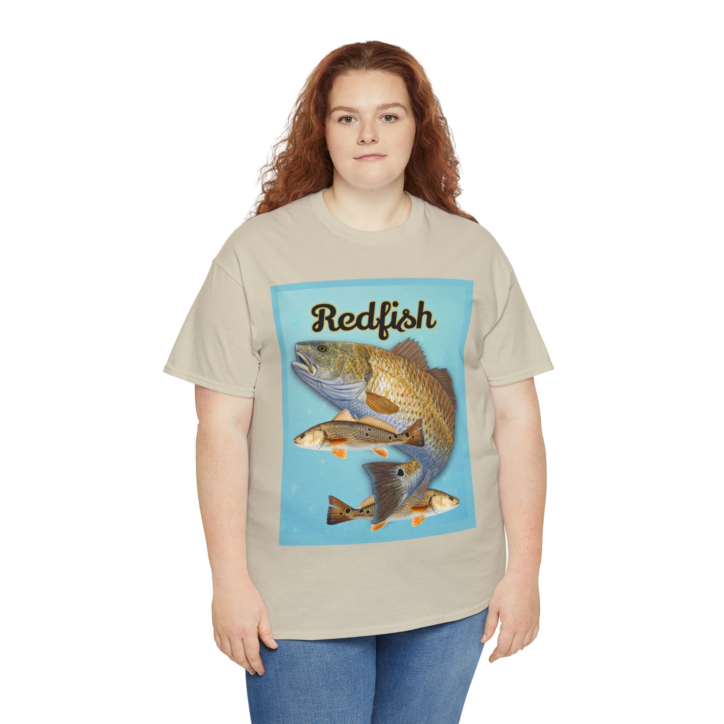 Redfish Unisex Heavy Cotton Tee