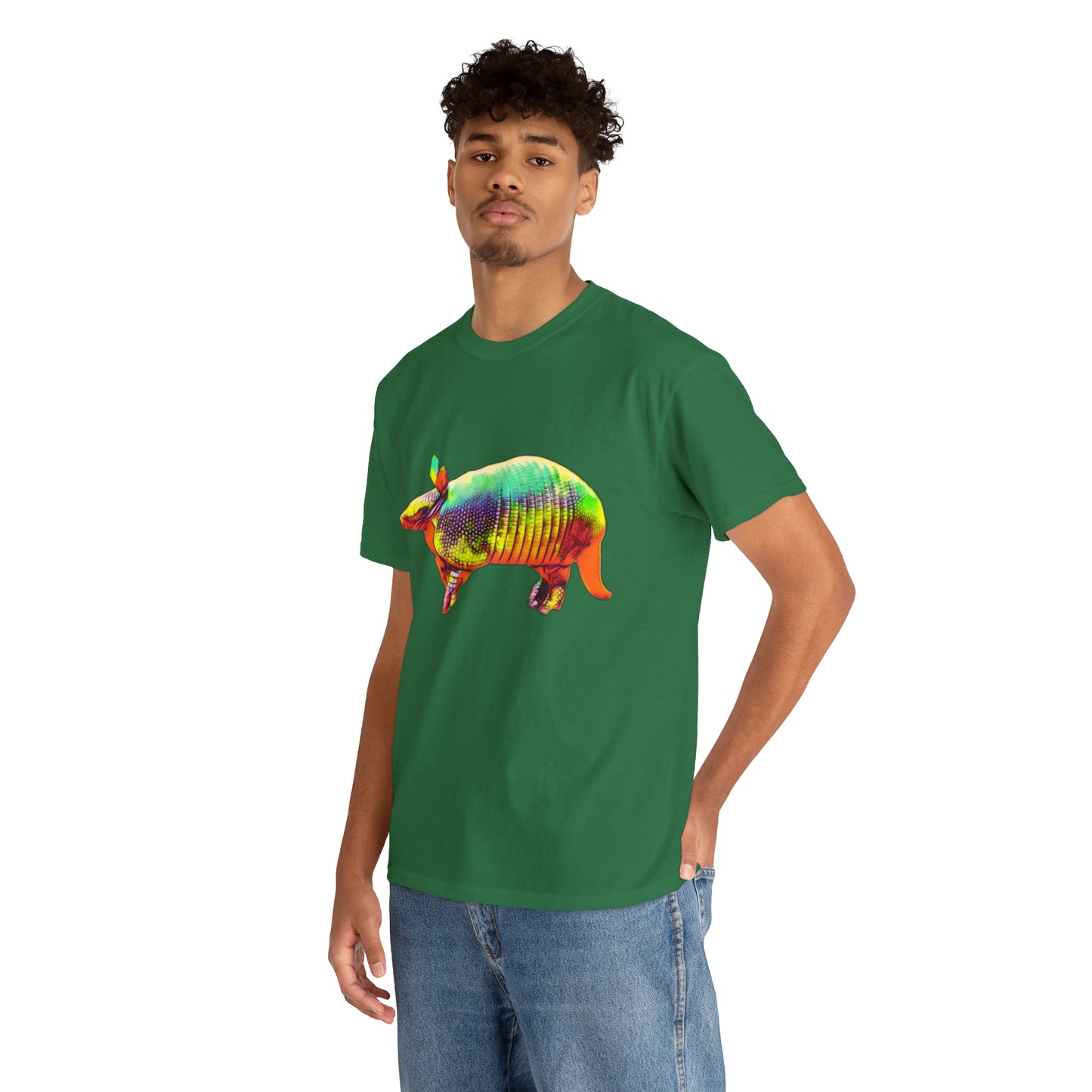 Golden Armadillo Unisex Heavy Cotton Tee