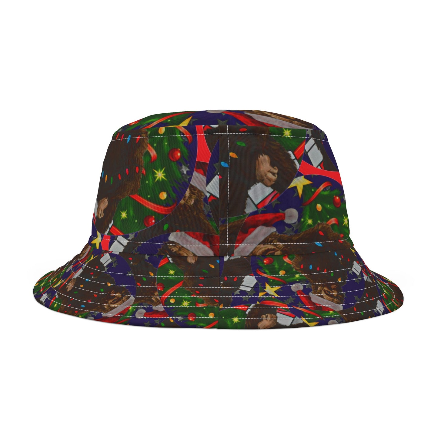 Santa Bigfoot Bucket Hat