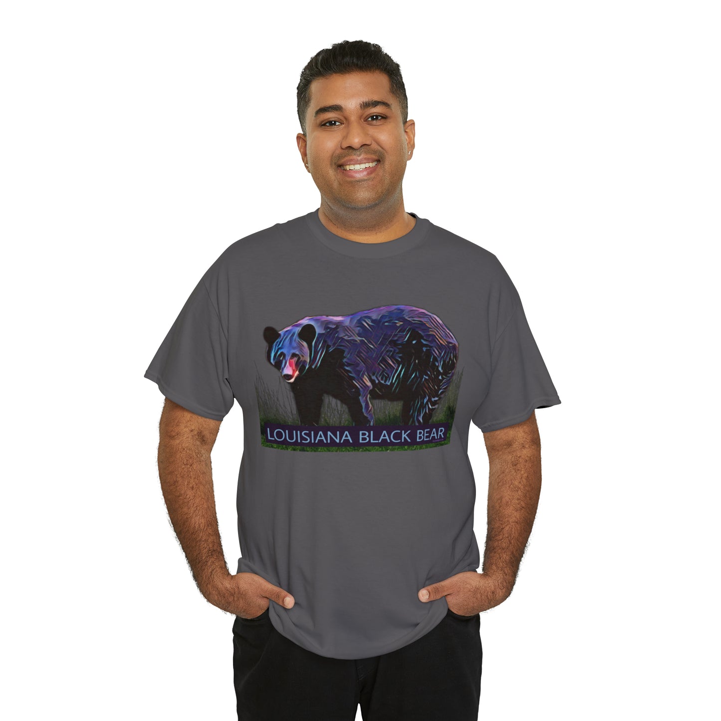 Louisiana Black Bear Unisex Heavy Cotton Tee