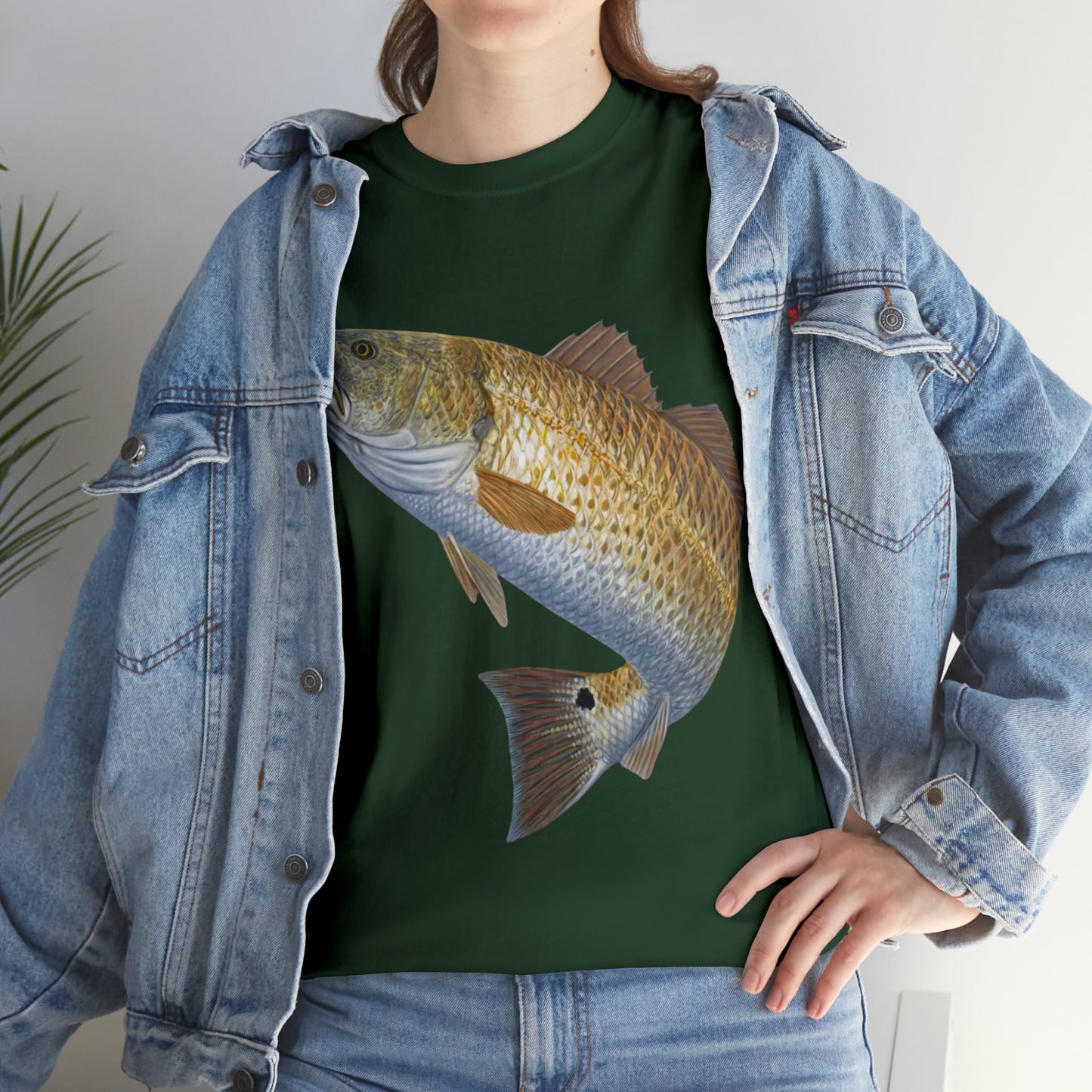 Redfish Unisex Heavy Cotton Tee