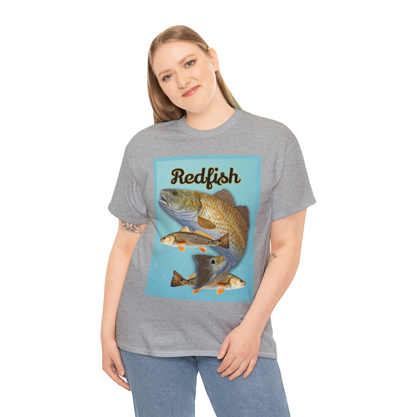 Redfish Unisex Heavy Cotton Tee