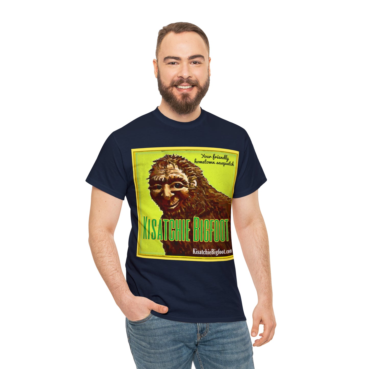 Kisatchie Bigfoot Unisex Heavy Cotton Tee