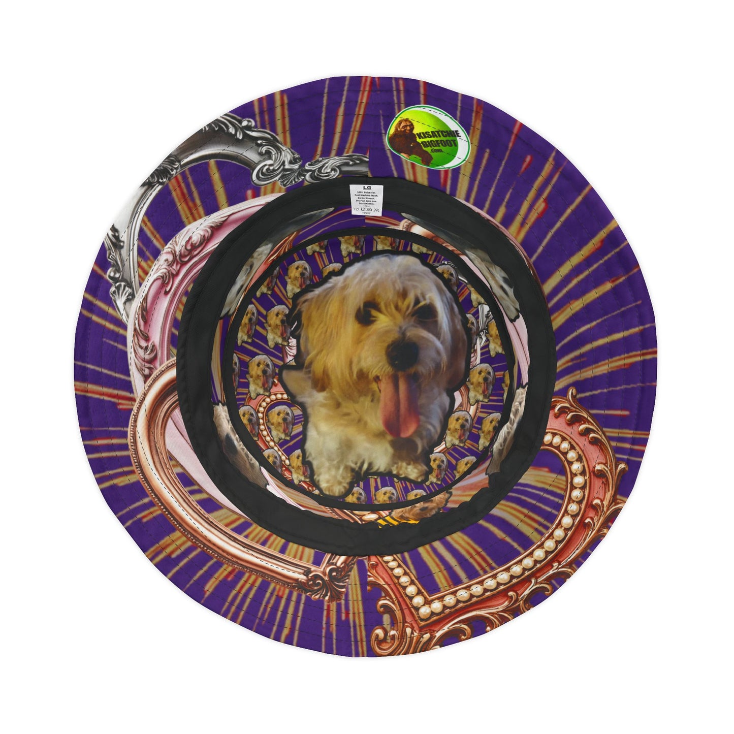 Phoebe Love Bucket Hat Purple