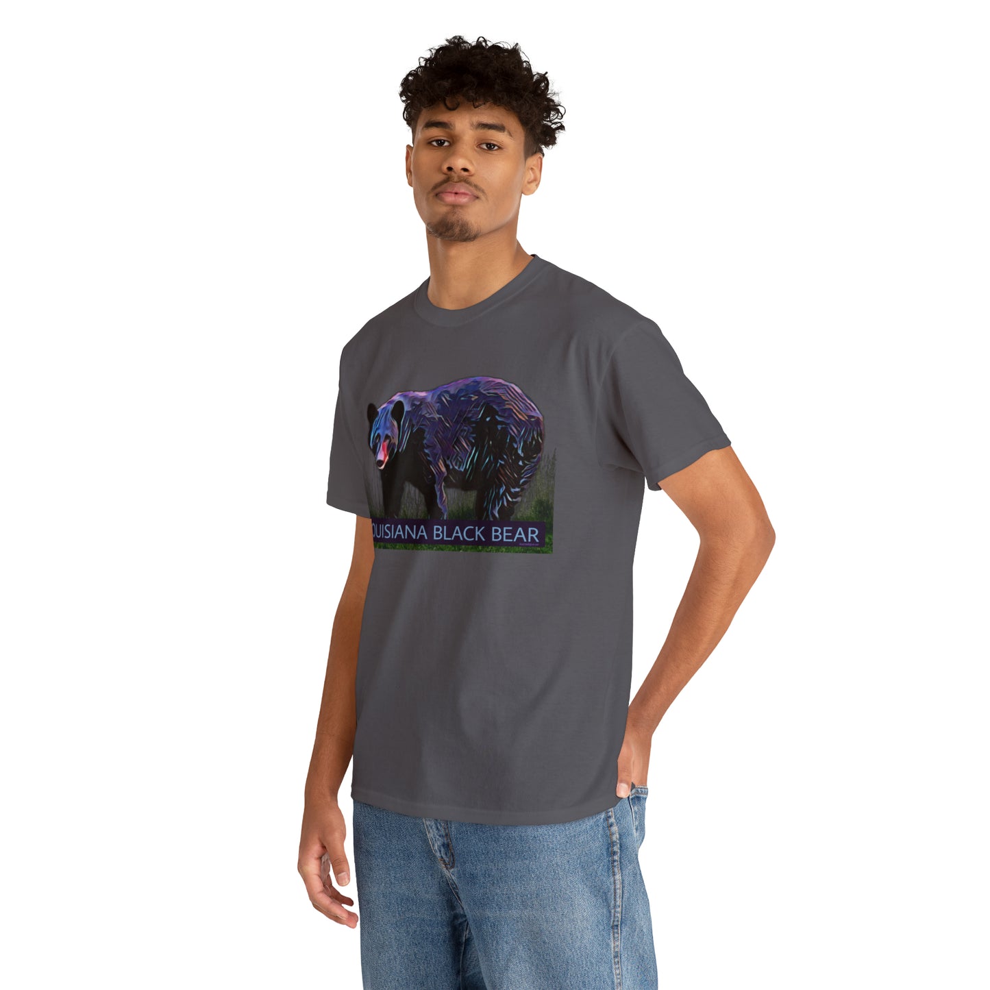 Louisiana Black Bear Unisex Heavy Cotton Tee