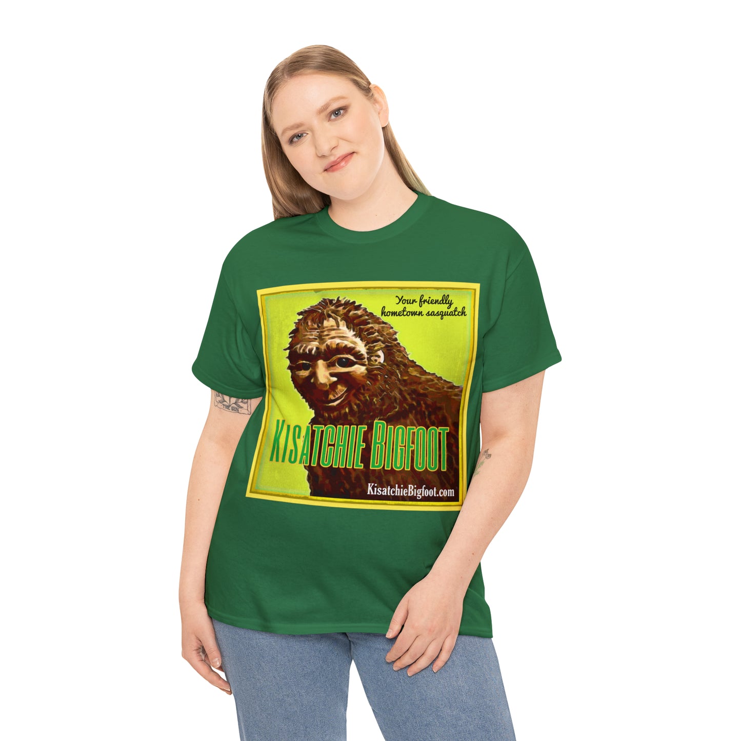 Kisatchie Bigfoot Unisex Heavy Cotton Tee