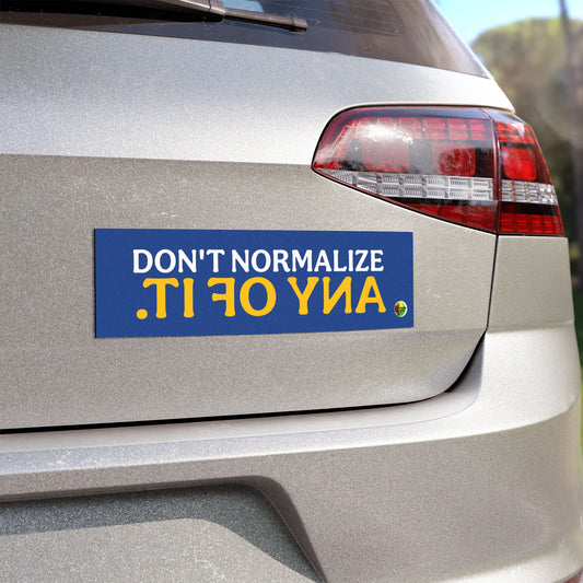Don't Normalize Car Magnets