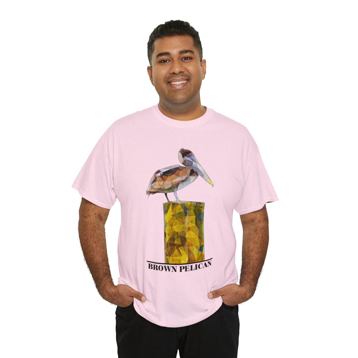 Brown Pelican Unisex Heavy Cotton Tee