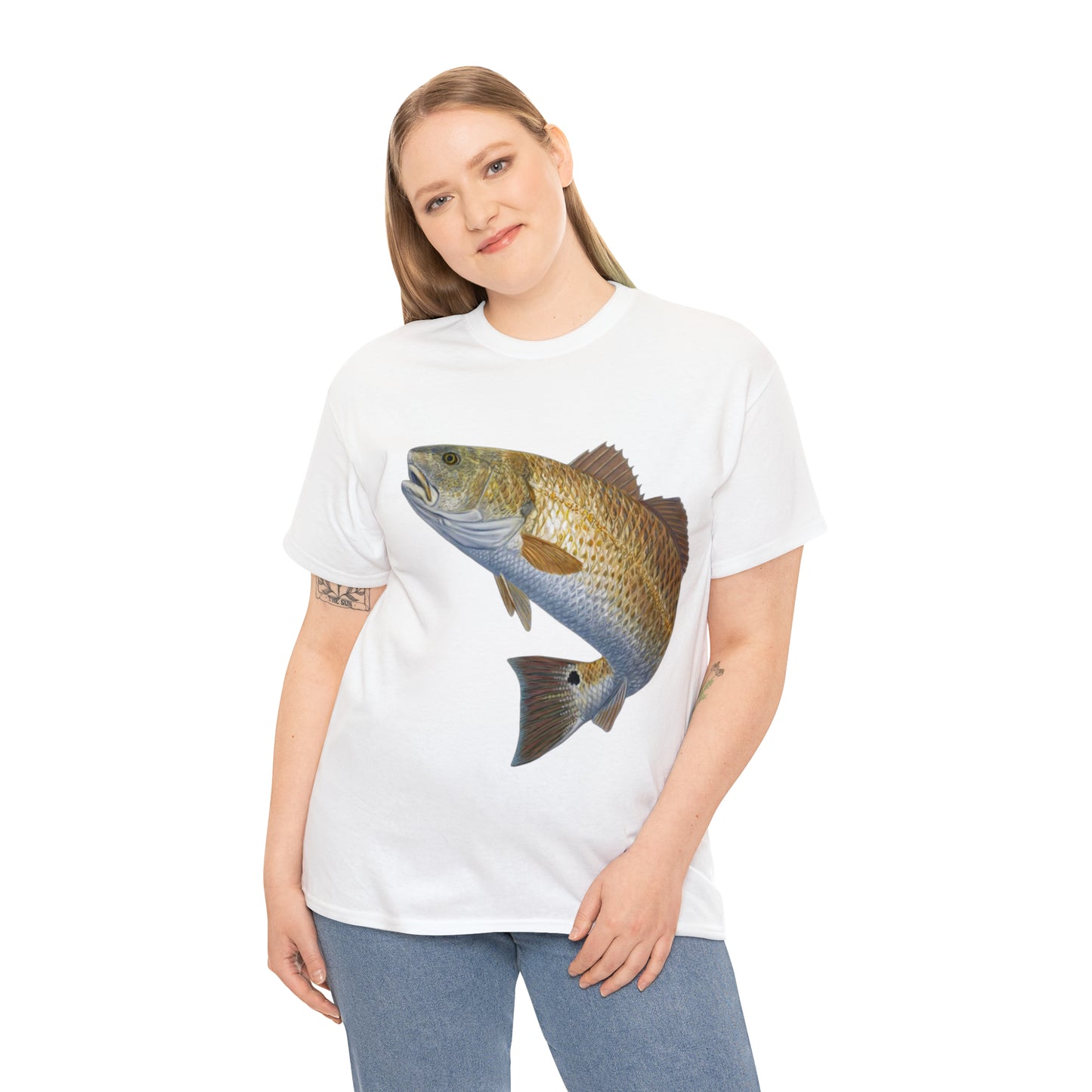 Redfish Unisex Heavy Cotton Tee