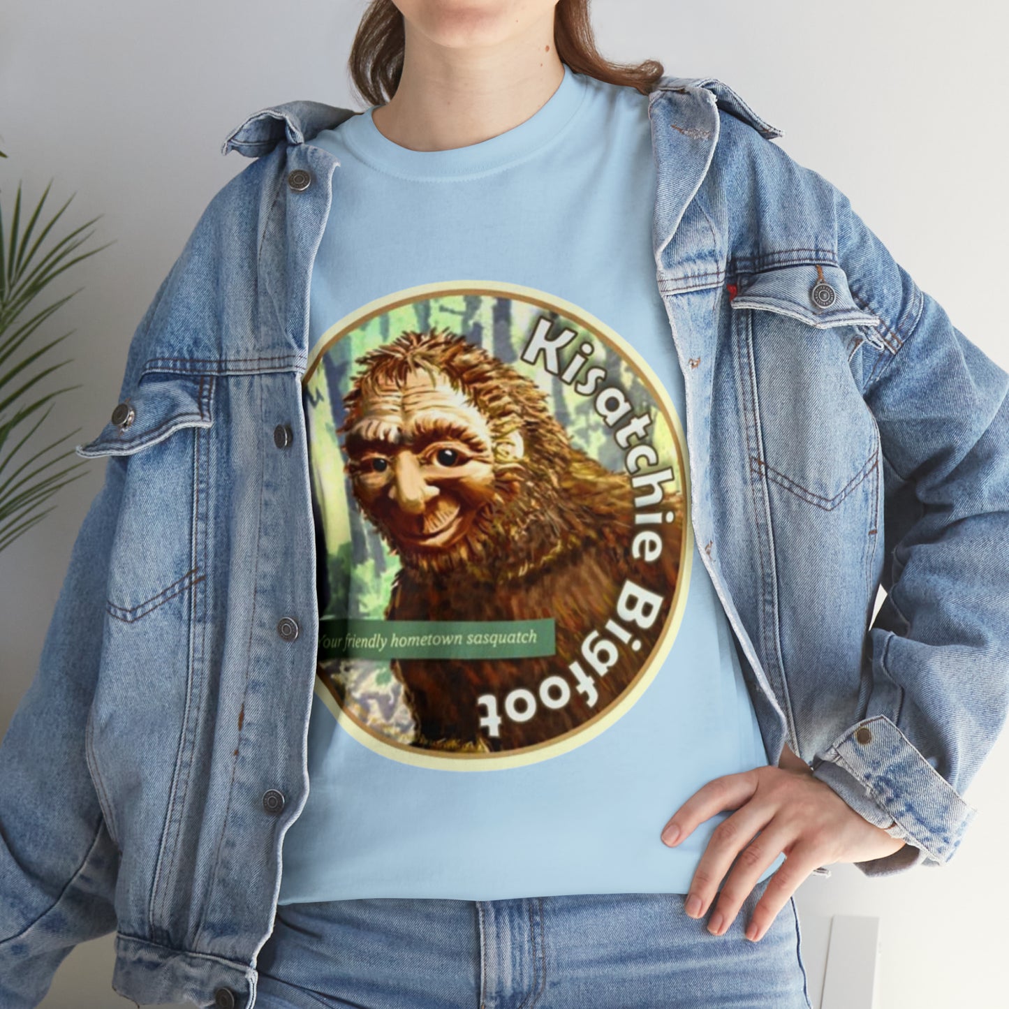 Kisatchie Bigfoot Unisex Heavy Cotton Tee