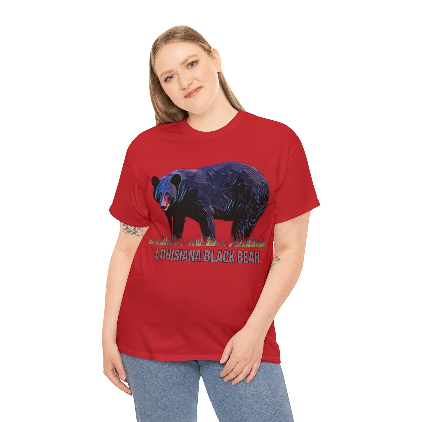 Louisiana Black Bear Unisex Heavy Cotton Tee