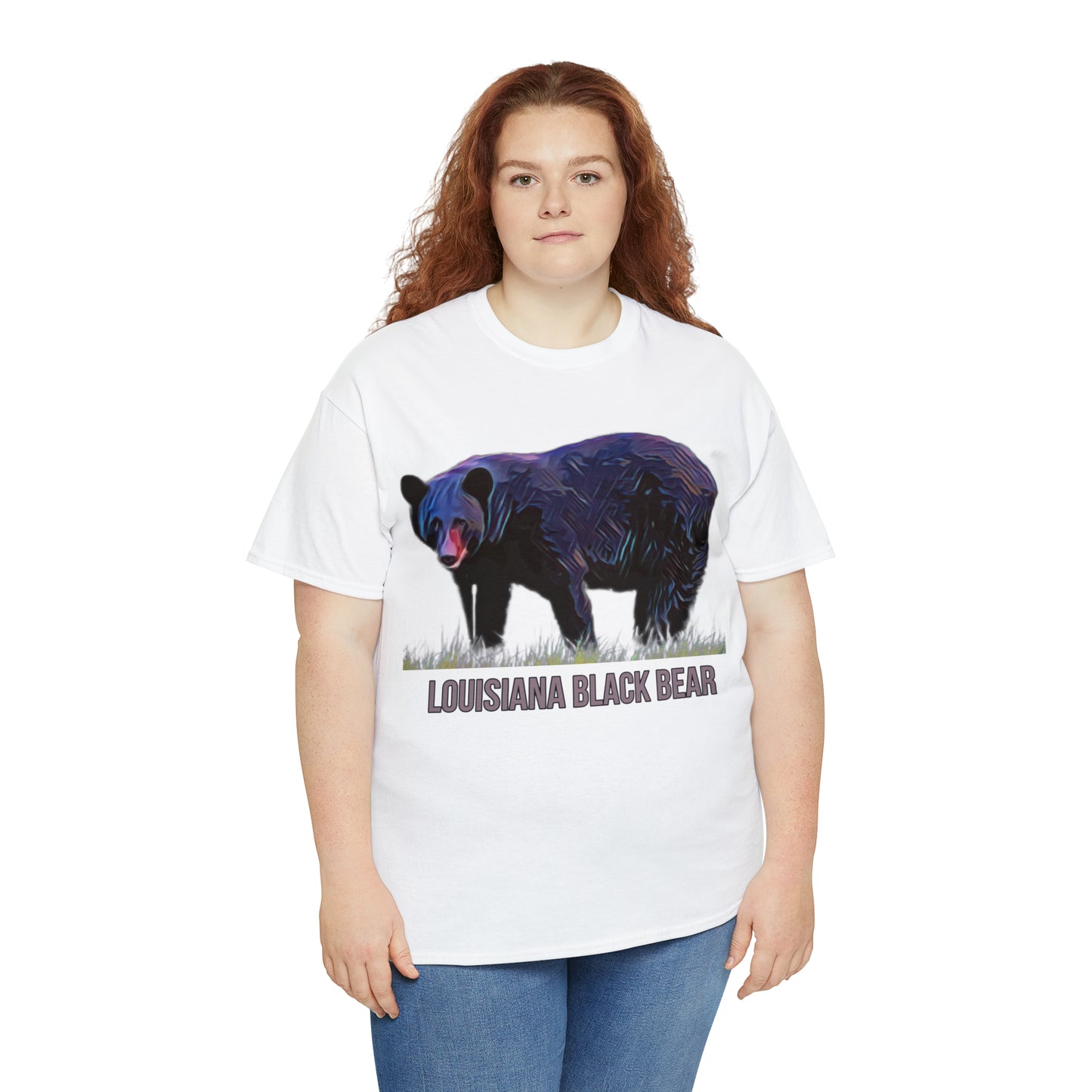 Louisiana Black Bear Unisex Heavy Cotton Tee