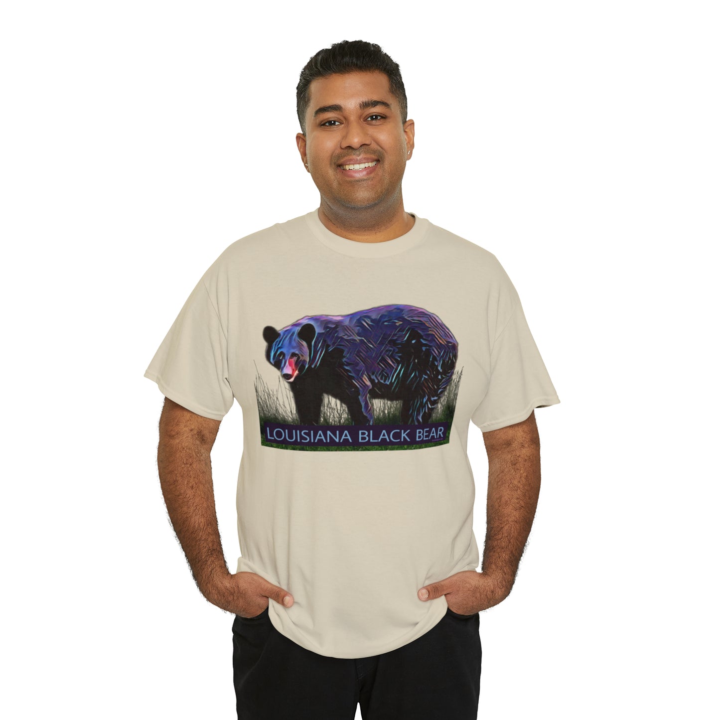 Louisiana Black Bear Unisex Heavy Cotton Tee