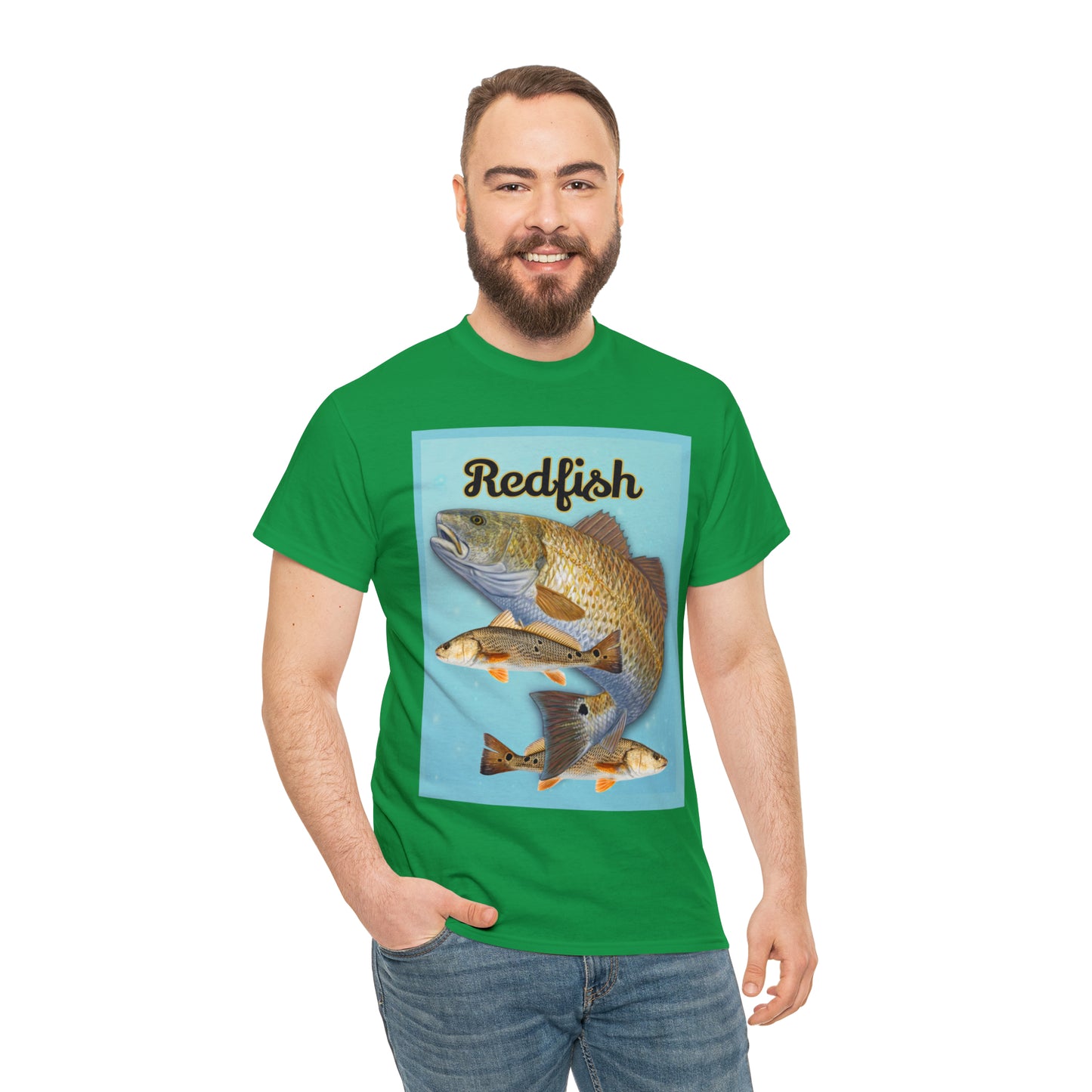 Redfish Unisex Heavy Cotton Tee