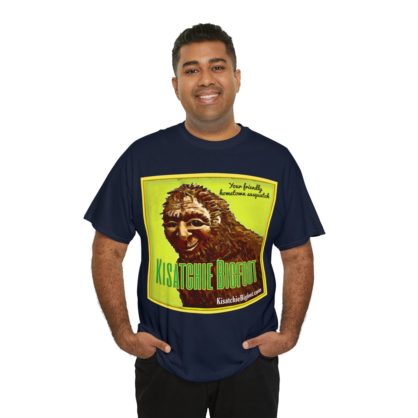 Kisatchie Bigfoot Unisex Heavy Cotton Tee