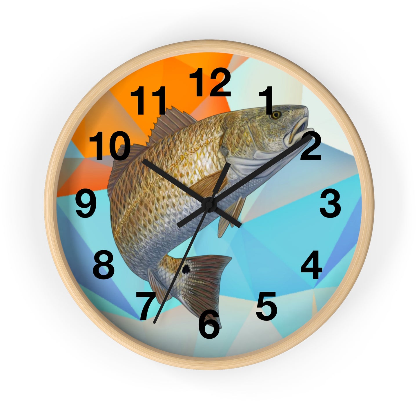 Louisiana Redfish Wall Clock