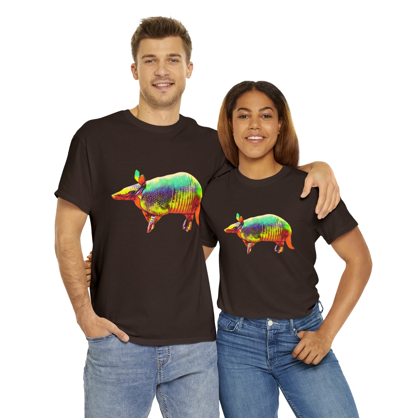 Golden Armadillo Unisex Heavy Cotton Tee