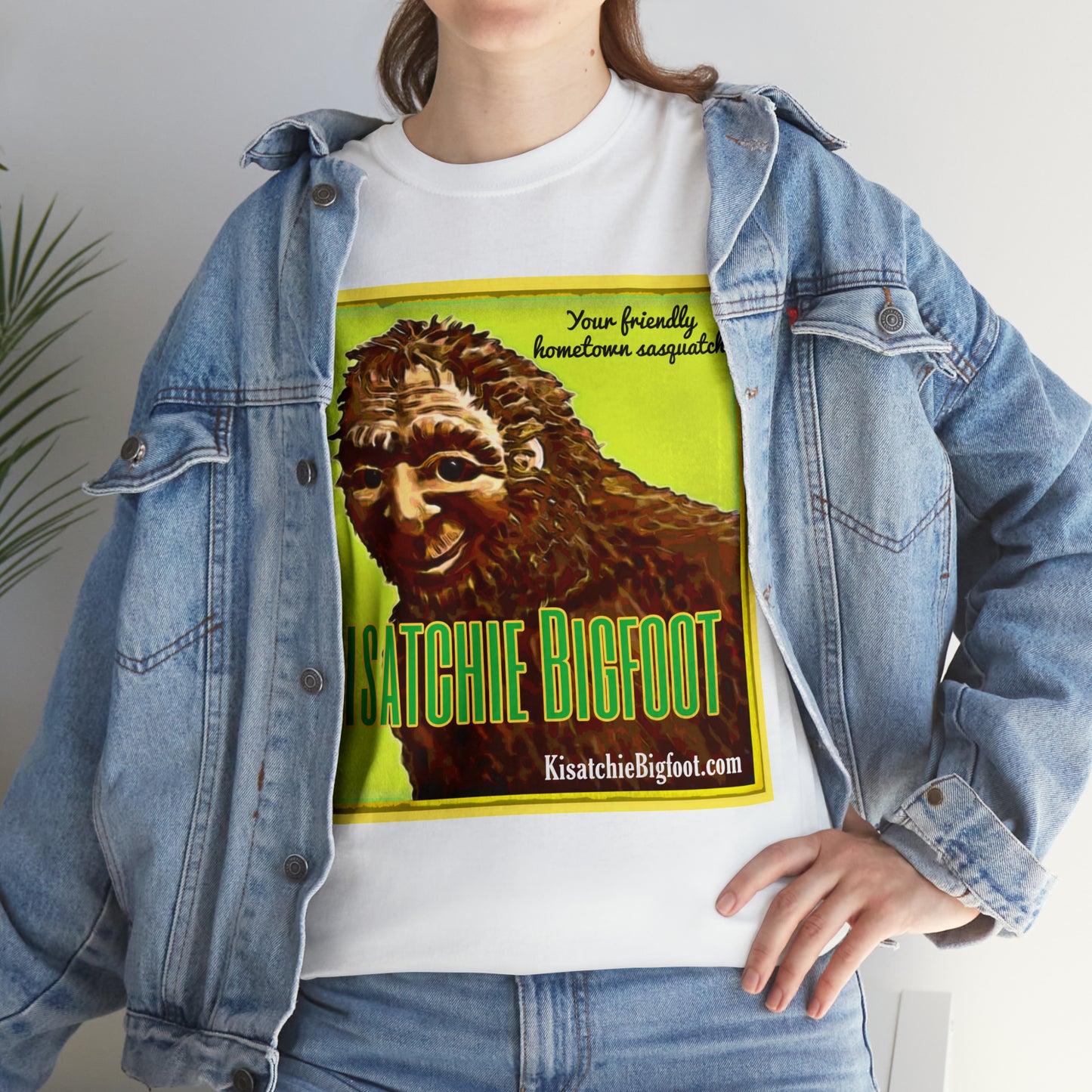 Kisatchie Bigfoot Unisex Heavy Cotton Tee