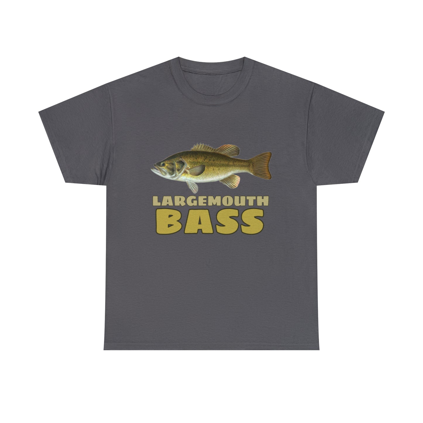 Largemouth Bass Unisex Heavy Cotton Tee