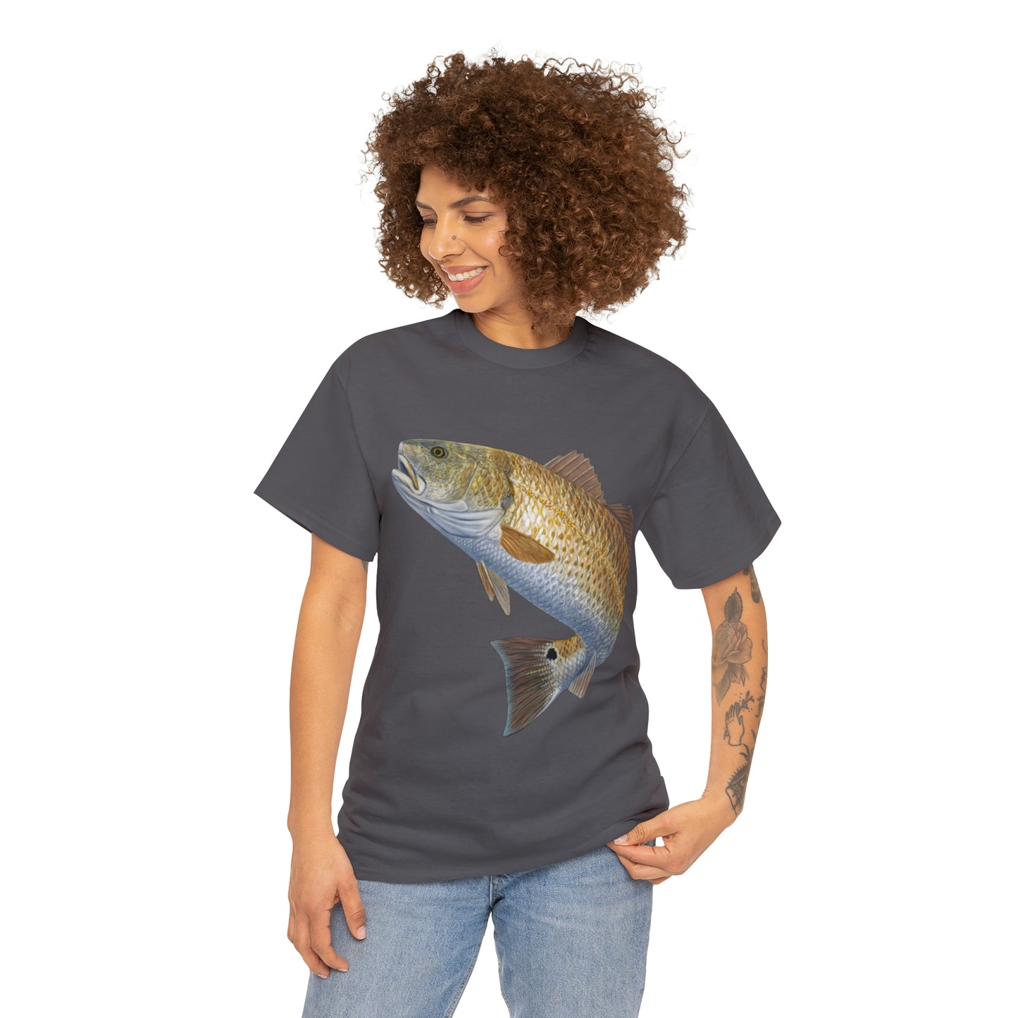 Redfish Unisex Heavy Cotton Tee