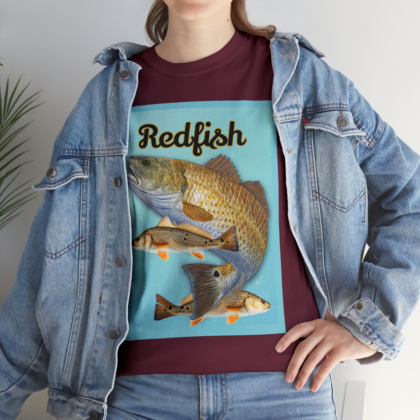 Redfish Unisex Heavy Cotton Tee