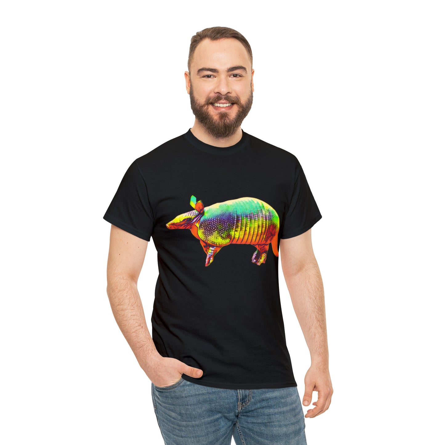 Golden Armadillo Unisex Heavy Cotton Tee