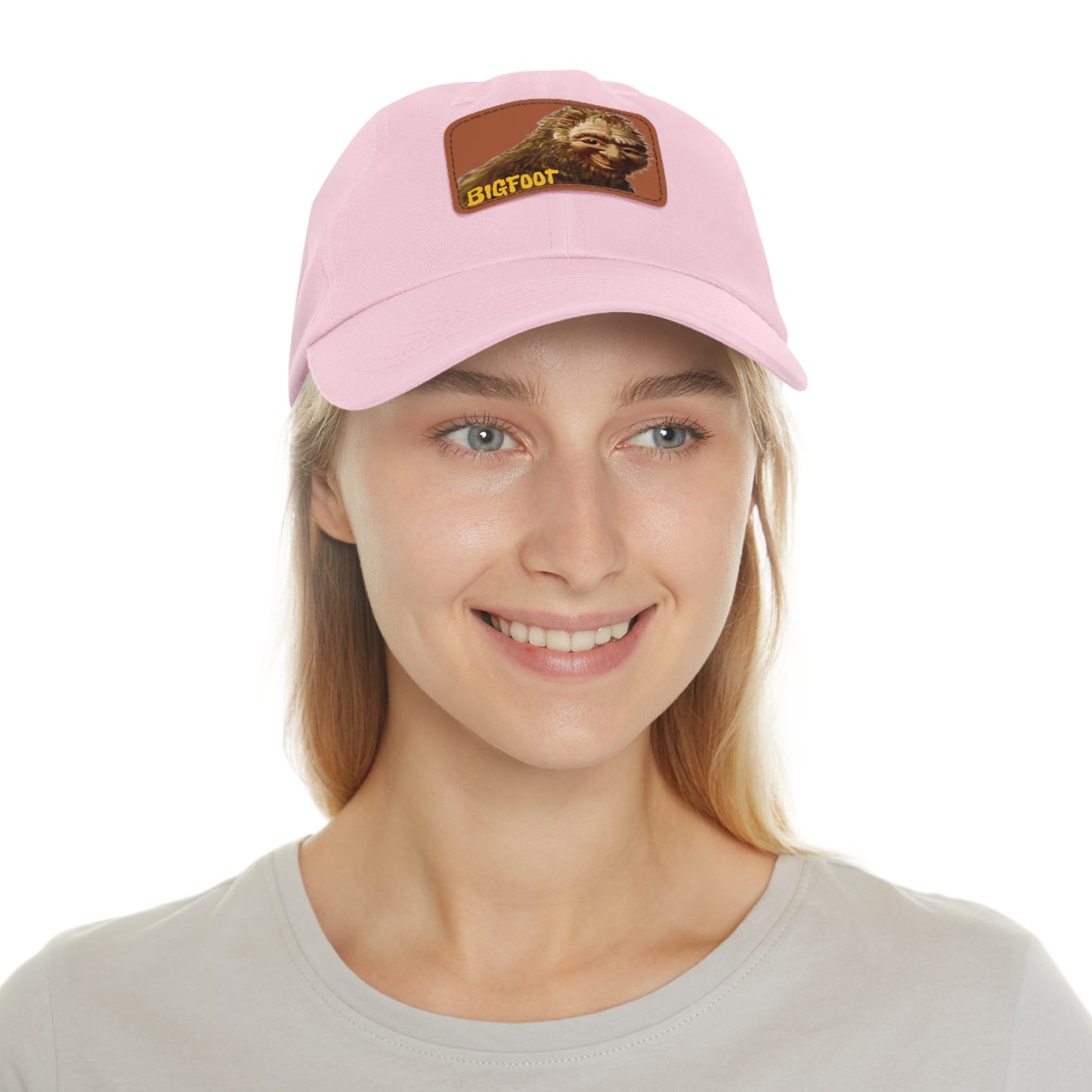Dad Cap with Bigfoot Leather Patch