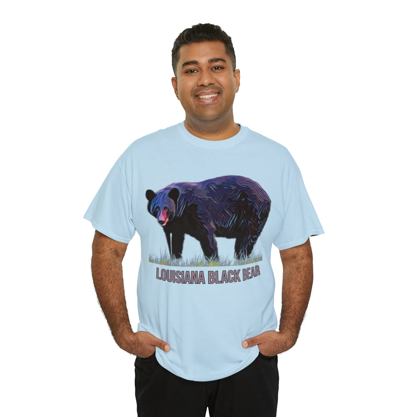 Louisiana Black Bear Unisex Heavy Cotton Tee