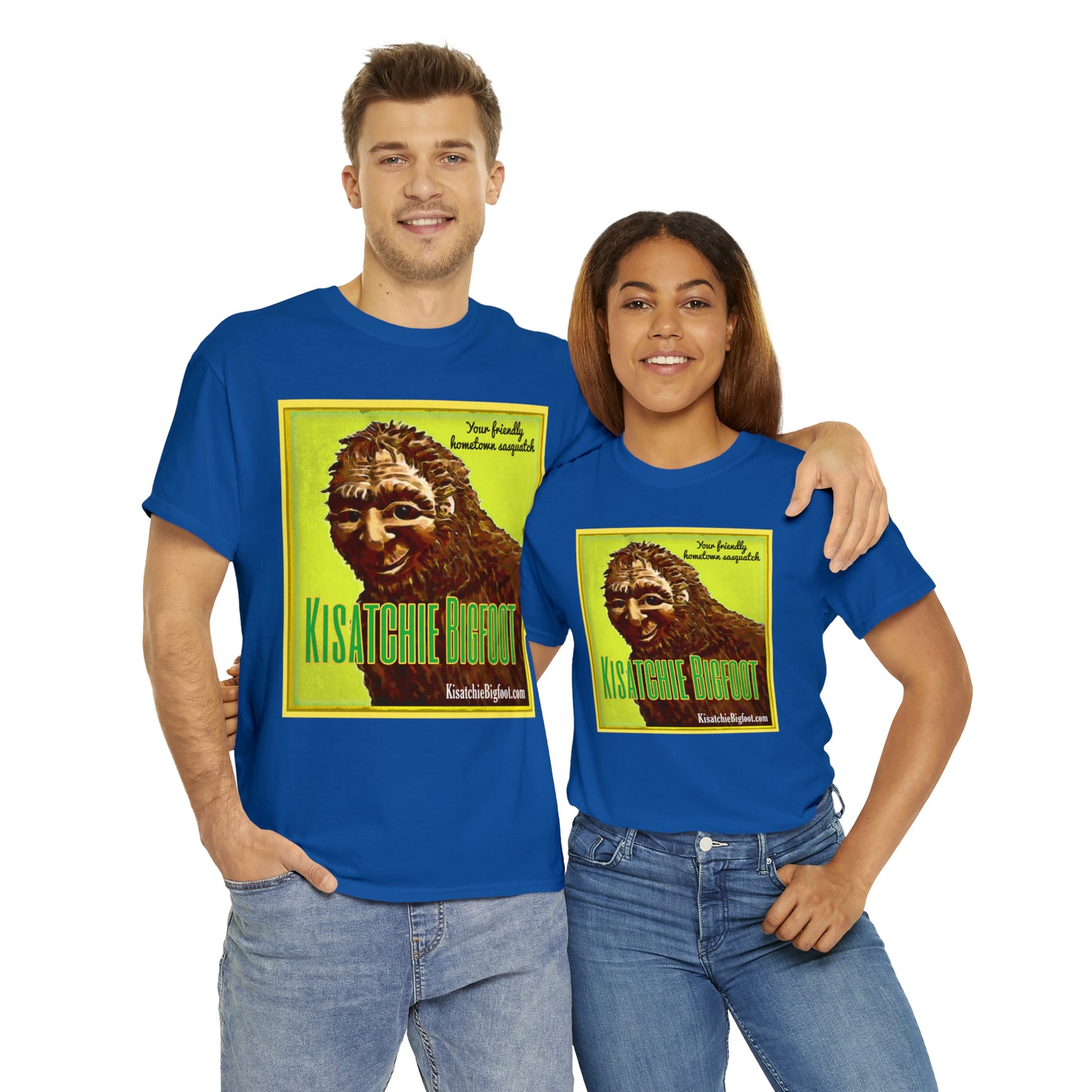 Kisatchie Bigfoot Unisex Heavy Cotton Tee