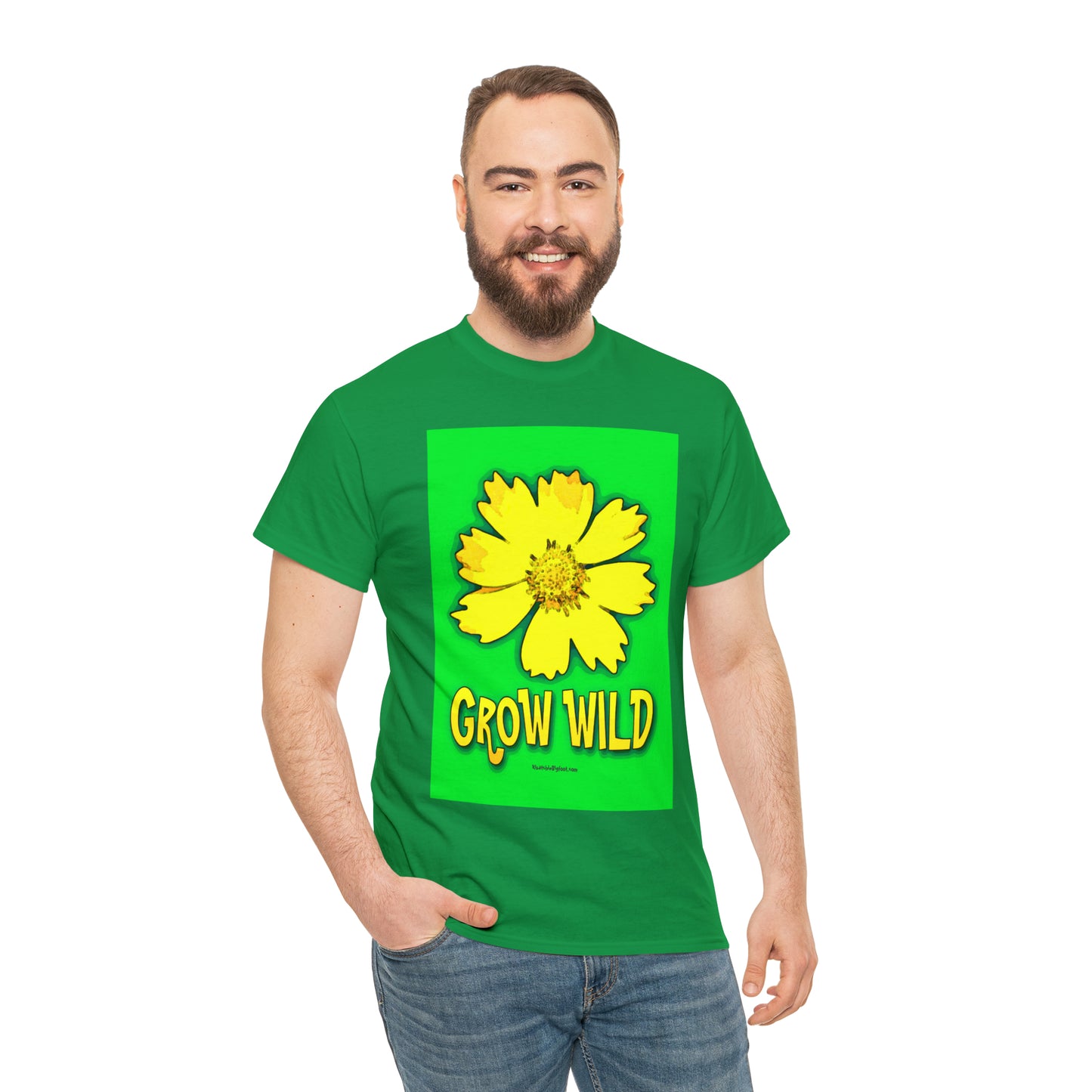 Grow Wild Unisex Heavy Cotton Tee