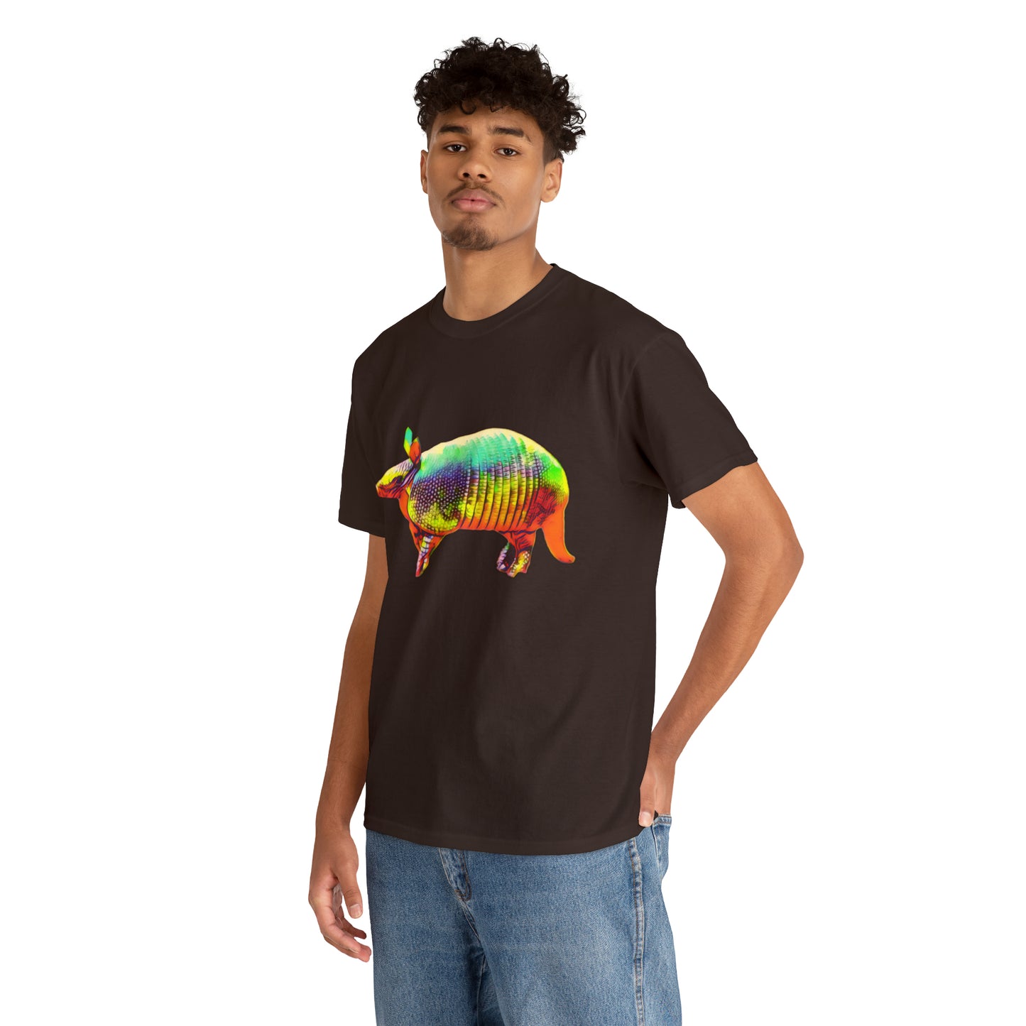 Golden Armadillo Unisex Heavy Cotton Tee