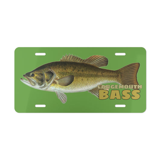 Largemouth Bass Vanity Plate