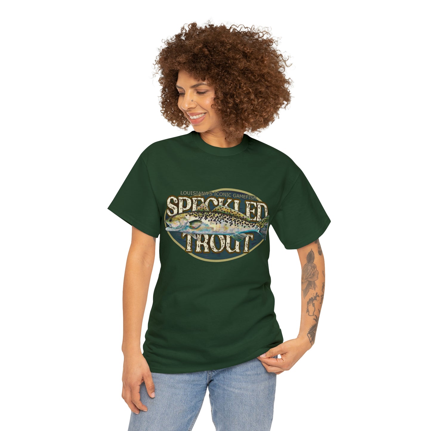 Speckled Trout Unisex Heavy Cotton Tee