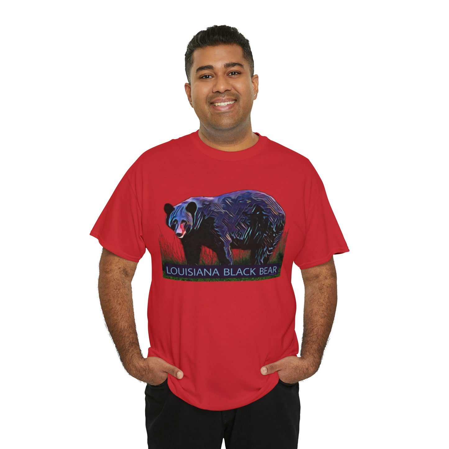 Louisiana Black Bear Unisex Heavy Cotton Tee