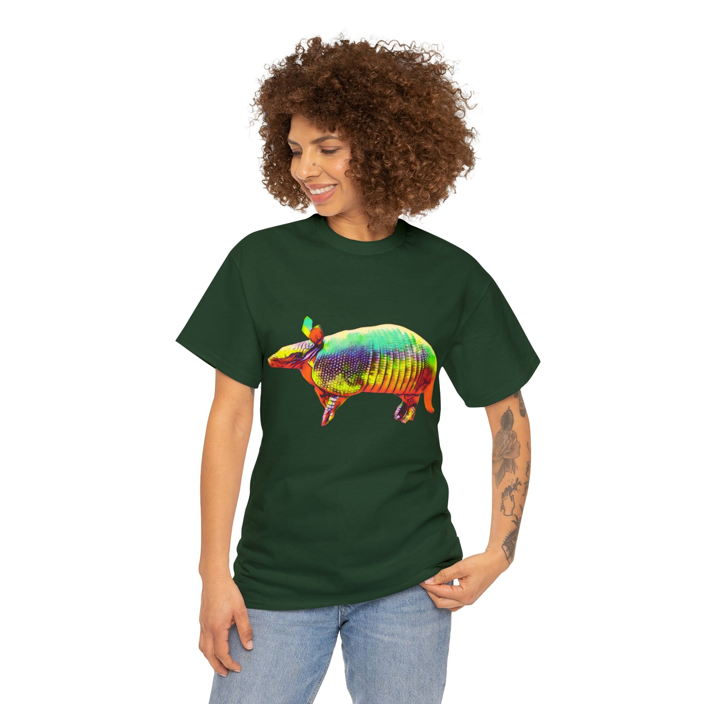 Golden Armadillo Unisex Heavy Cotton Tee