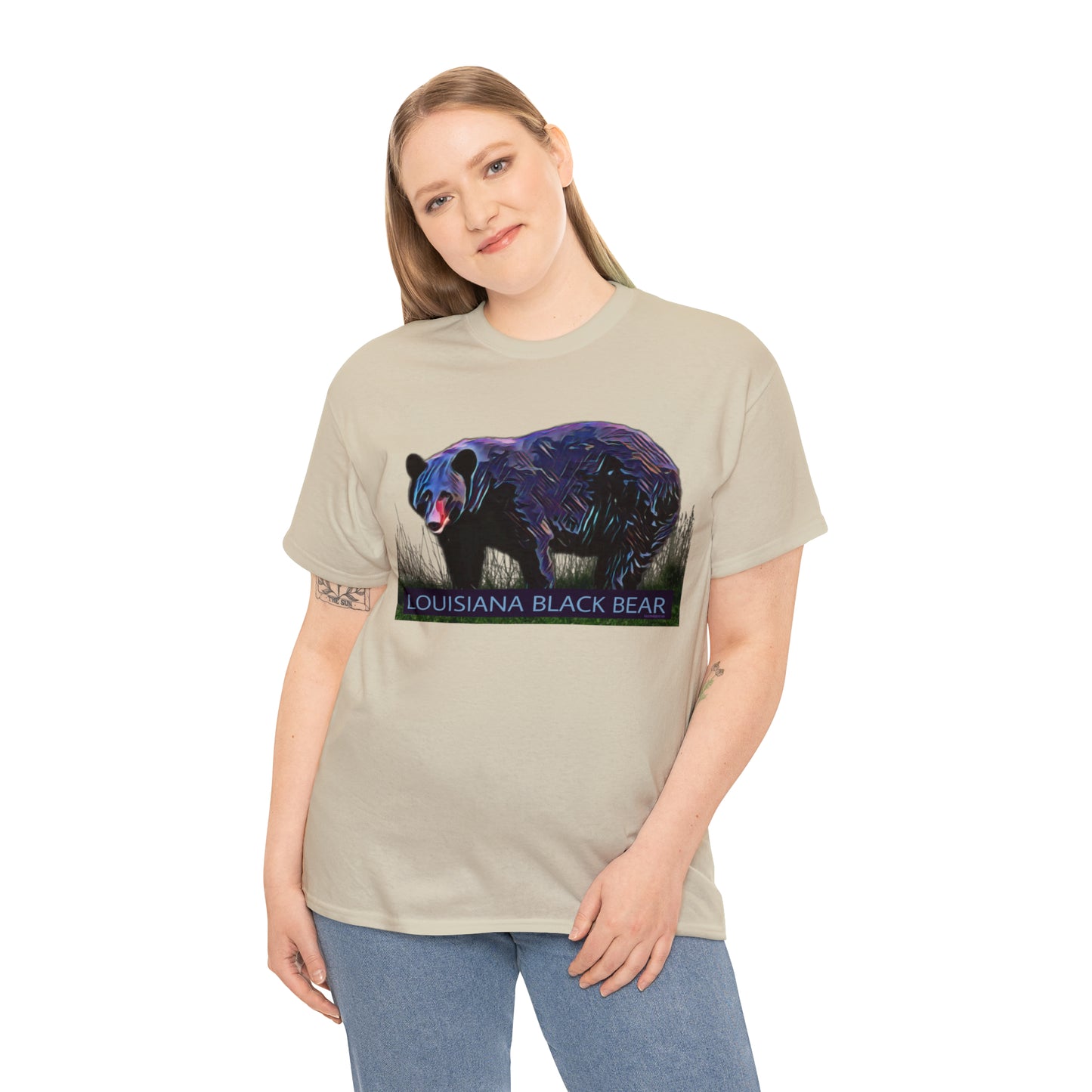 Louisiana Black Bear Unisex Heavy Cotton Tee