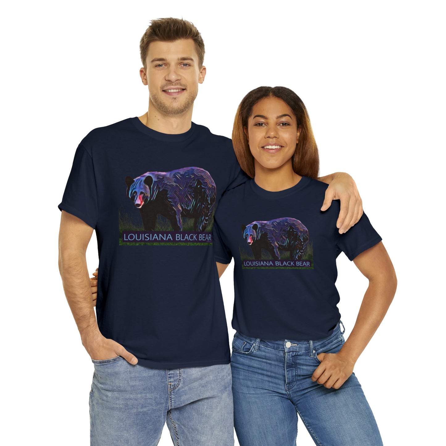 Louisiana Black Bear Unisex Heavy Cotton Tee