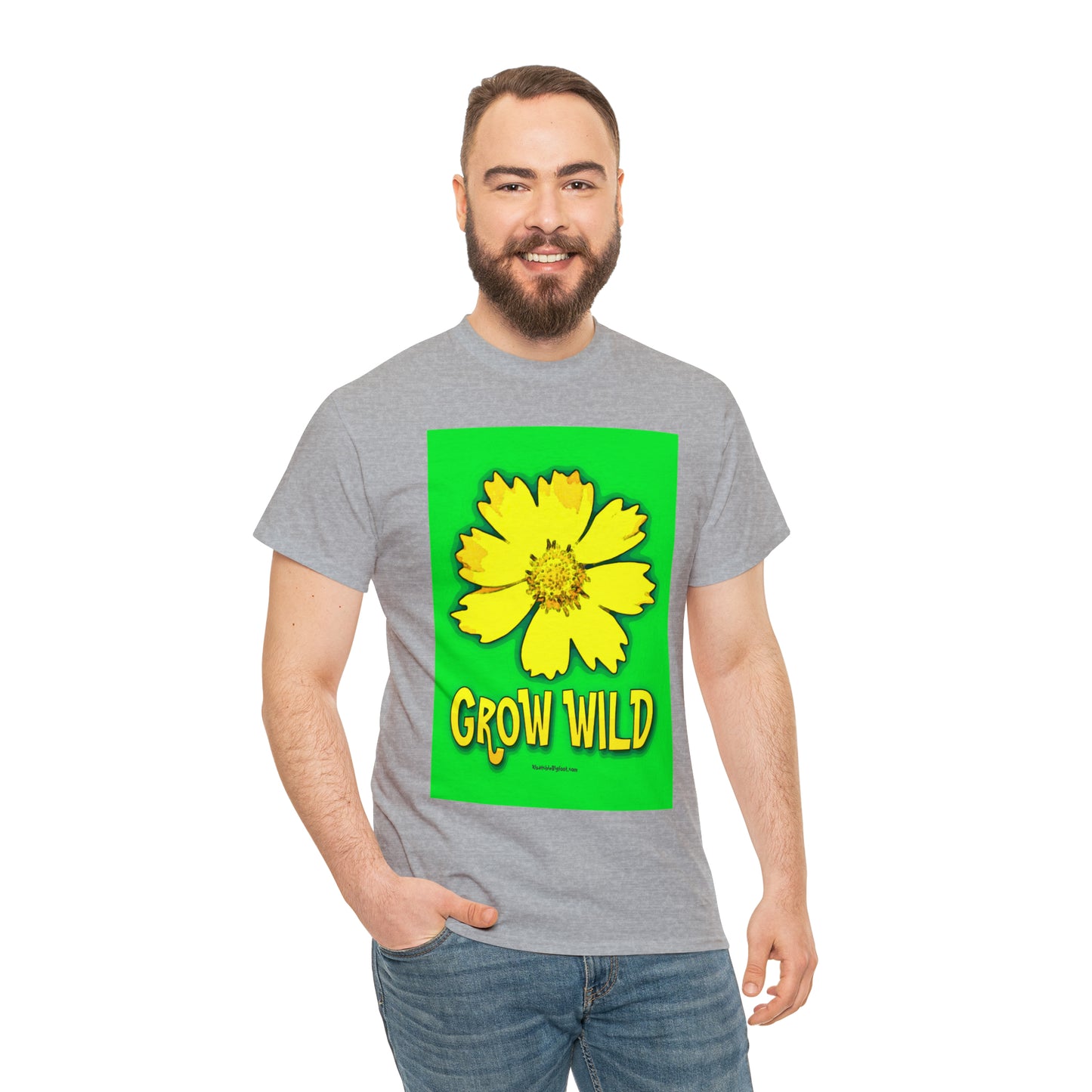 Grow Wild Unisex Heavy Cotton Tee