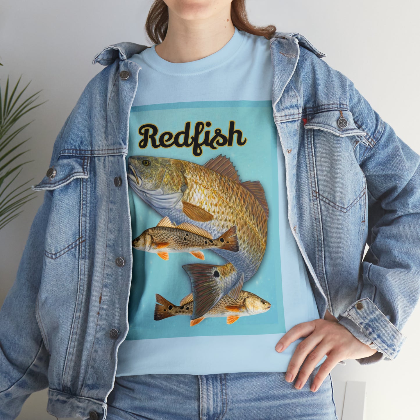 Redfish Unisex Heavy Cotton Tee