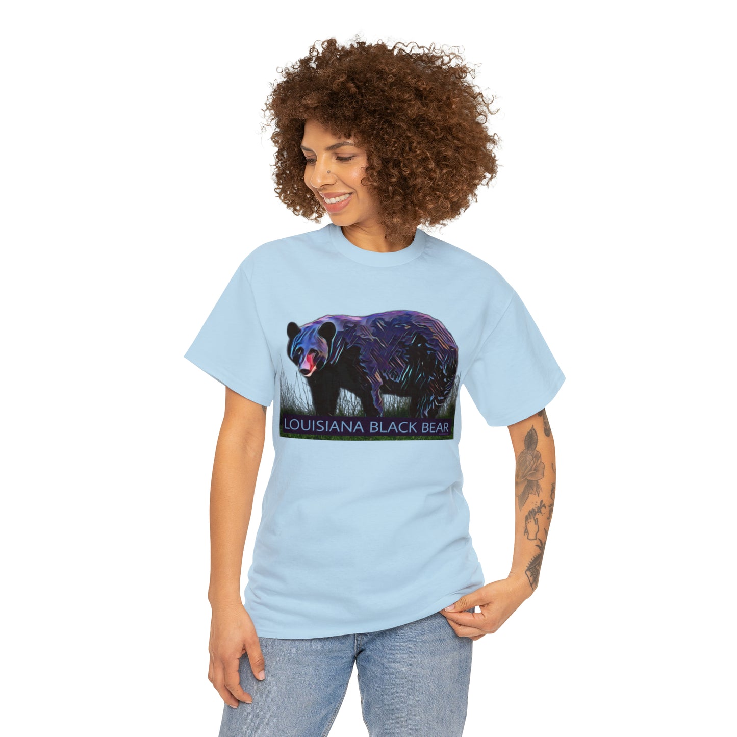 Louisiana Black Bear Unisex Heavy Cotton Tee